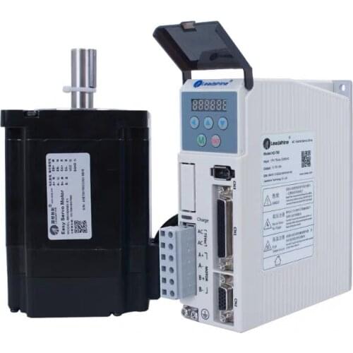 Leadshine hybrid servo H2-758 driver servo motor HSM80-E1 85-E1