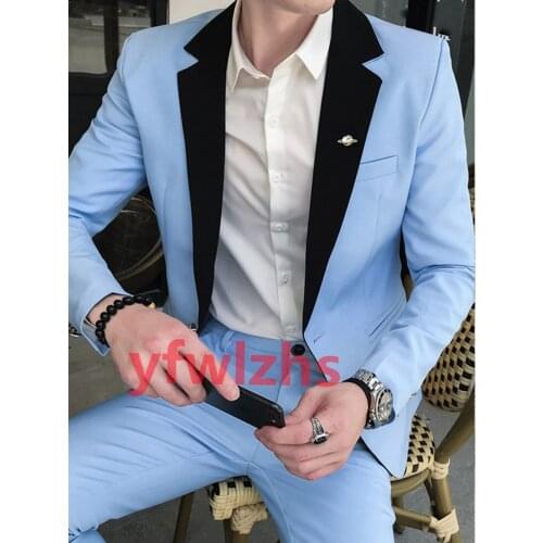 New Arrival One Button Groomsmen Notch Lapel Groom Tuxedos Men Suits Wedding/Prom Best Blazer ( Jacket+Pants+Tie) D148