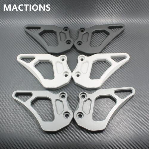 Foot rest Foot Pegs Heel Plates Guard Protector Motorcycle CNC Aluminum For R1200GS LC , R1200GS Adventure 2013-2016