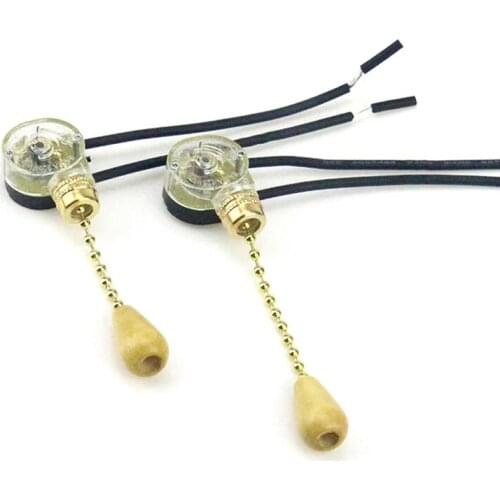 Diy Lamp Hanging Chain Switch Plastic Zipper Switch Ceiling Ceiling Chandelier Wall Lamp Zipper Switch Light Fittings