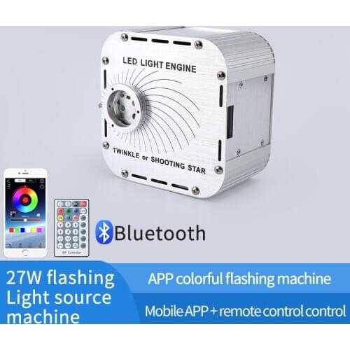 APP controlled gypsophila flashing meteor machine breathing starry sky top remote control bluetooth 27 watt light source indoor