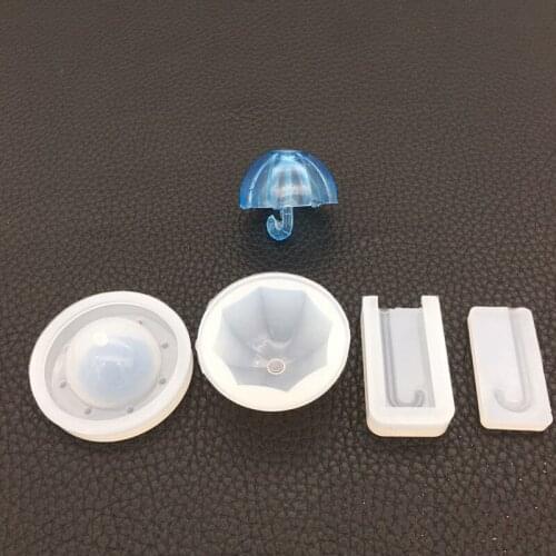 Silicone Mold For Resin Umbrella Handmade DIY Epoxy Resin Molds Jewelry Making Fondant Cake Decoration Jewelry Tools