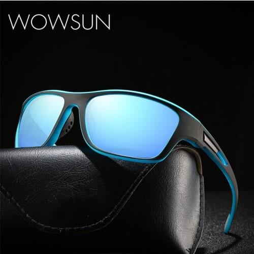 Fashion Classic Square Polarized Sunglasses Men Women Sports Outdoor Beach Fishing Travel Colorful Sun Glasses UV400 Goggles