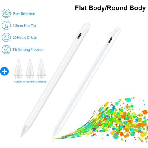 Touch Pen For iPad Pencil Apple Pen Stylus for iPad Pro 3rd 11 12.9 2018 6th 7 Air 3 10.5 2019 10.2 Mini 5 2 Gen PENCIL