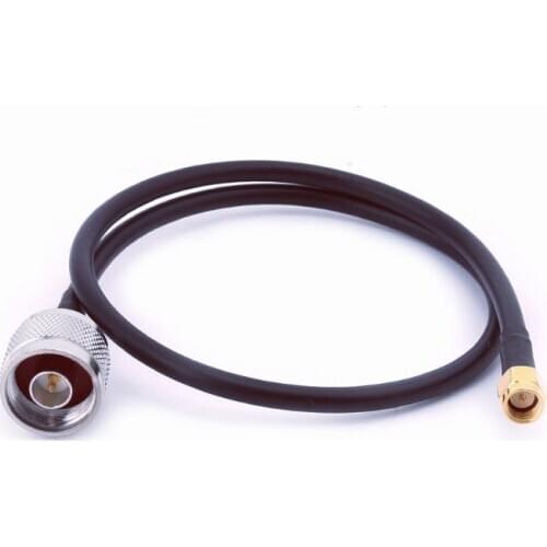 N Male to SMA Male Low Loss RG58 Cable extension antenna for 4G LTE Cellular Amplifier Signal Booster WiFi Repeate