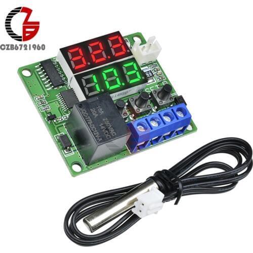 W1209 Smart Digital Thermostat Thermometer 5V 12V Indoor Outdoor Temperature Controller Car Thermal Regulator Weather Station