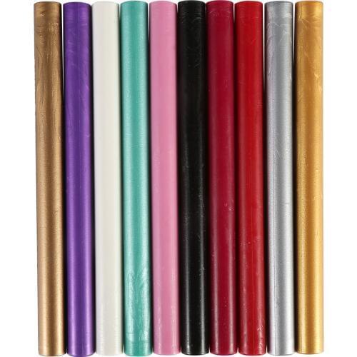 5PCS/Pack Sealing Wax Stick For Glue Gun Retro Seal Wax Stamp Wedding Envelope Invitations Use Seal Wax Rod