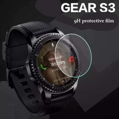 Screen Protector for Samsung Gear S3 Frontier/Classic 9H 2.5D Anti-scratch Tempered Glass Film for Samsung Gear S3 Watch Film