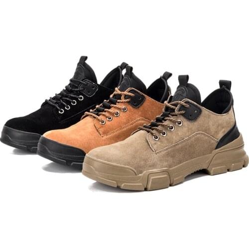 Protective Work Shoes Safety Shoes Breathable And Wear-resistant Work Shoes Size 36-48 Anti-piercing Anti-skid Anti-smashing