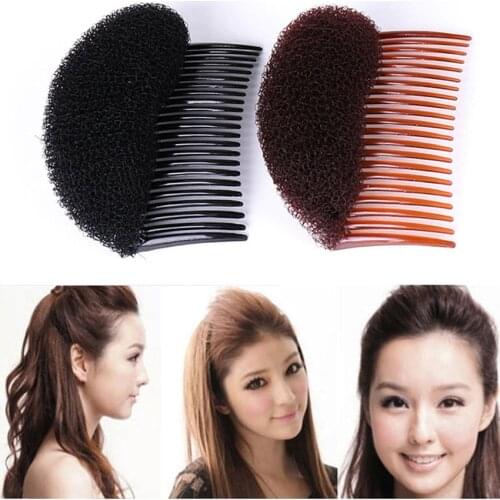 Women Volume Bump Inserts Hair Bases Hair Styling Tools Hair Bump Up Combs Clips Hair Accessories for Women DIY Hairstyles