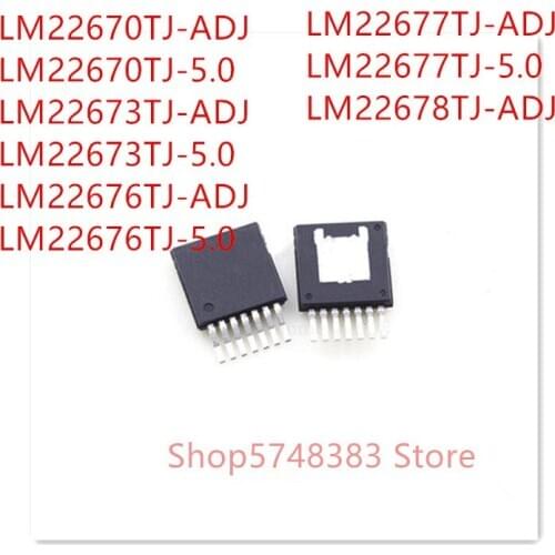 10PCS LM22670TJ-ADJ LM22670TJ-5.0 LM22673TJ-ADJ LM22673TJ-5.0 LM22676TJ-ADJ LM22676TJ-5.0 LM22677TJ-ADJ LM22677TJ-5.0 LM22678TJ