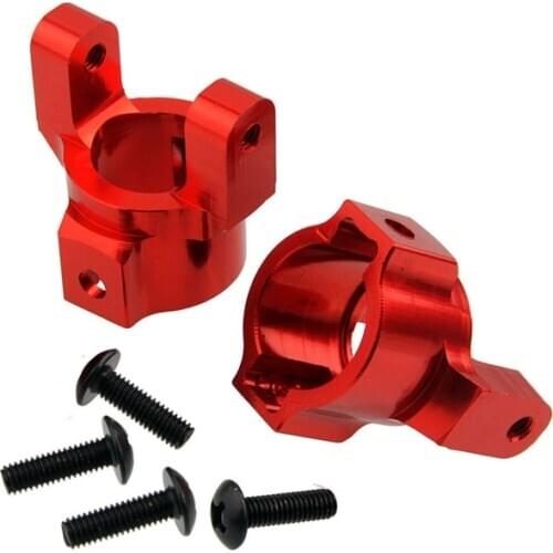 2PCS RGT 86100 Model Car Steering C Block Aluminum P860011 Front Axle Wheel Hub Carrier for 1:10 RC Cars Upgrade Accessories