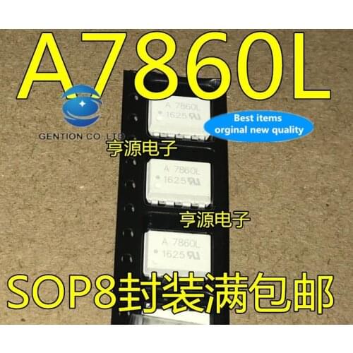 20PCS Optical coupling A7860L SOP HCPL-7860 high speed light coupling package works in stock 100% new and original