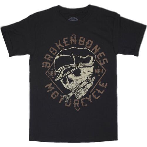 2019 New Mens T Shirts T-SHIRT ROCKABILLY ROCKER TATTOO Motorcycle Tops Tshirt