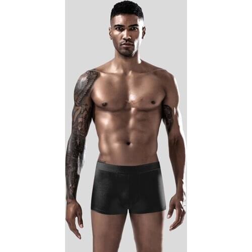 4 Pcs/Lot Mens Underwear Soft And Comfortable High-Grade Regenerated Cellulose Good Quality Men Boxer Briefs