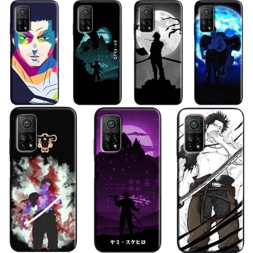 Yami Sukehiro Black Clover Anime Case For Xiaomi Mi 11 Ultra 9 10 Note 10 Lite Mi 10T Pro Back Cover For POCO X3 Pro M3 F3