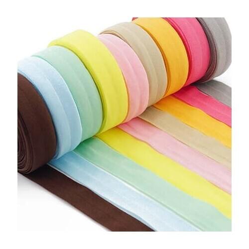 1M Elastic Lace Trim Crafts Ribbons Colored Bands Clothes 2cm Elastic Ribbon Fabric Rubber Bands Sewing Accessories elastiek QA6