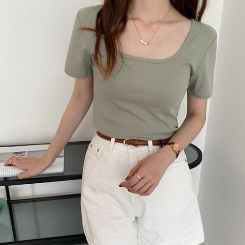 KADUWAKI Women's Plain T-shirts