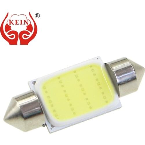 KEIN C5W C10W festoon led Bulb 31mm 36mm 39mm 41mm car COB C3W Interior reading Dome License Plate Lamp Lights Auto 12V white
