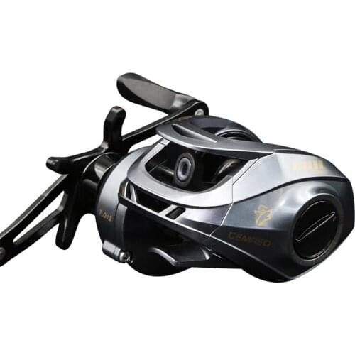 Metal spool High Speed Fishing Reel 18 Bearings 10KG Gear Ratio 7.3:1 Magnetic Brake System Brake Profile saltwater Reel pesca