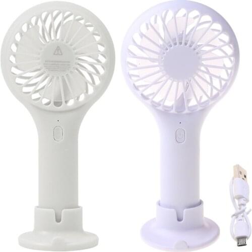 Mini Portable Air Cooler Handheld Fan USB Rechargeable Small Personal Cooling