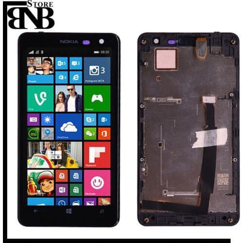 Original For Nokia Lumia 625 RM-941 RM-943 LCD Display and Touch Screen Digitizer Assembly With frame Free shipping