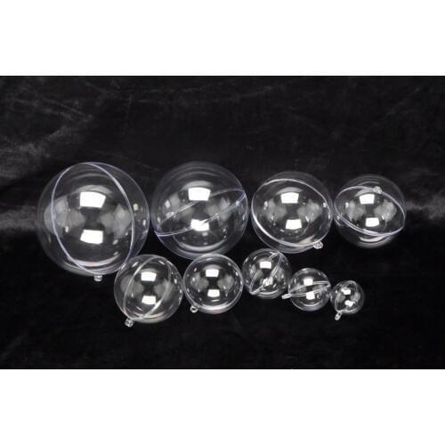 136mm plastic Transparent ball Christmas ball ornaments Event & Party Supplies