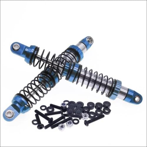 RCAWD 2pcs full alloy front and rear shock absorber damper oil filled for 1-10 RGT 86100 86110 FTX5579 Outback Fury crawler part