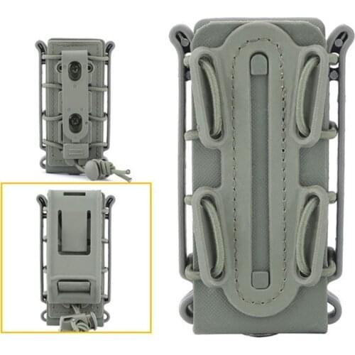 Outdoor Holster Clip Hunting And Equipment Airsoft Accessories9mm Mag Fast Magazine Pouch Quick Attach Molle System