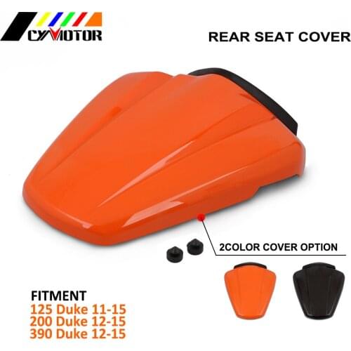 Motorcycle ABS Plastic Rear Seat Protective Cover Cap For KTM DUKE 125 200 390 2011 2012 2013 2014 2015 11 12 13 14 15