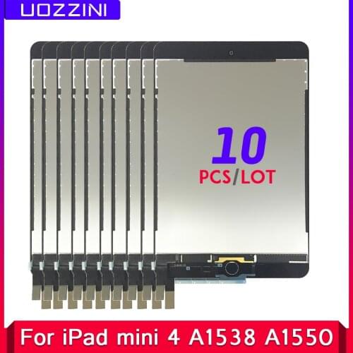 10 Pcs/Lot LCD Display Panel Screen For Apple iPad Mini 4 mini4 A1538 A1550 7.9" 100% New Grade Tablet repair