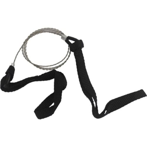 28 In/ 72cm Small Type Wire Saw Rope Chain Saw Outdoor Camping Wood Cutting Hike Emergent Survival Hunt Hand Tool