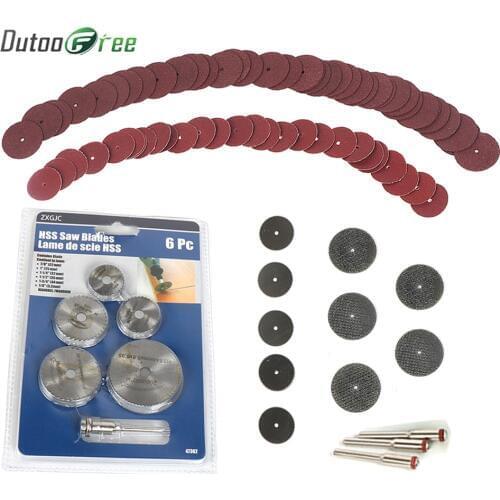 Dutoofree dremel accessories Rotary Power Tool Fits For HSS Cutting Disc dremel Cut Off Wheel Mini Drill Rotary Tool Accessories