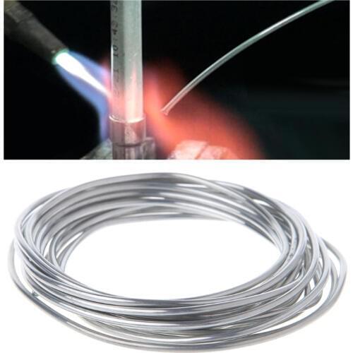 2.00mm*10m Aluminum Cored Flux Wire Welding Aluminum Tube Evaporator Condenser Welding Low Temperature Aluminum Welding Rod