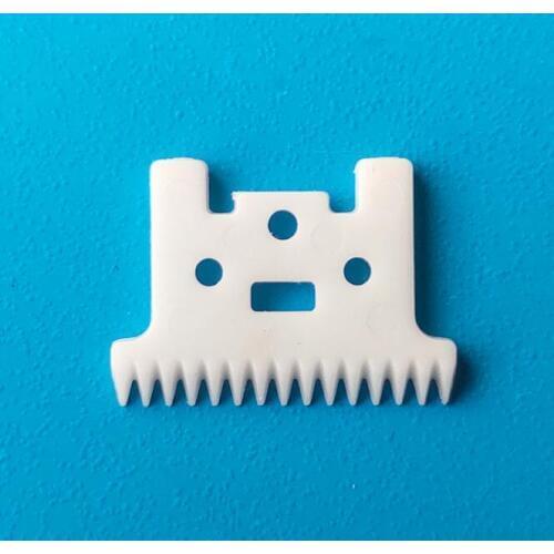Free shipping 5pcs 15 teeth white zirconia ceramic clipper blade