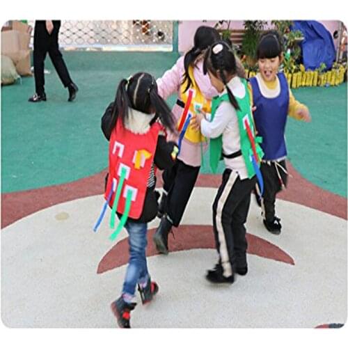 Baby Kids Adult School Catch Tails Games Kindergarten Outdoor Sport Game Toys Educational Outdoor Toys Sports Vest