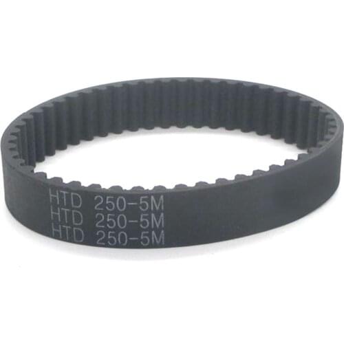 HTD 5M Timing Belt length 240/245/250/255/260/265/270/275/280/285/290mm, 15/20/25mm Width, Toothed Belt Closed Loop Synchronous
