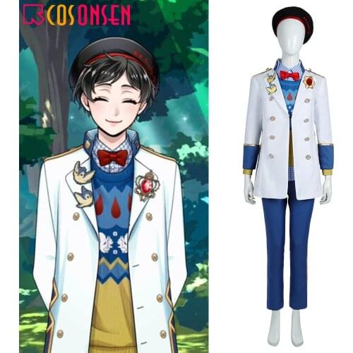 Game Twisted Wonderland Neige Cosplay Costume Neeju Ryubanshe Royal Sword Academy Suit COSPLAYONSEN Custom Made