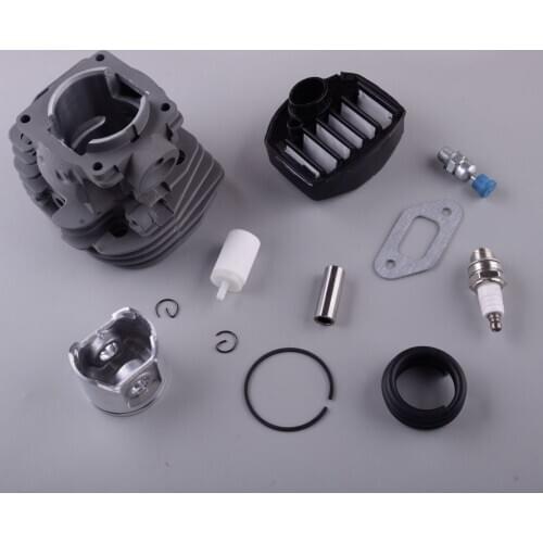 537157302 47mm Cylinder Piston Kit Fit for Husqvarna 357XP 359 357 XP Air Fuel Filter