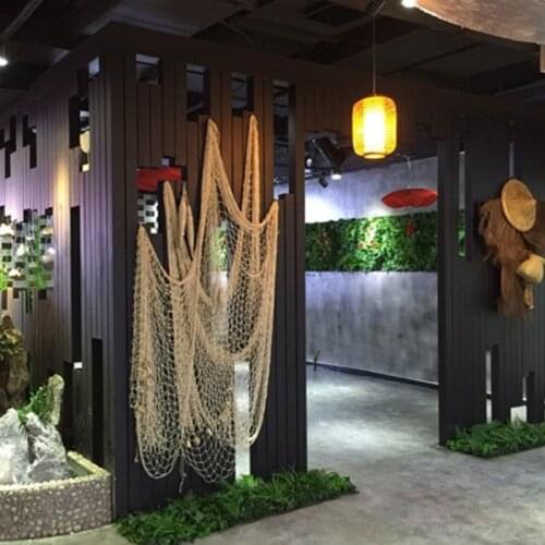 Creative Fashion Fishing Net Sea Shell Starfish Home Decoration The Mediterranean Sea Style Wall Stickers Big Wall Hangings