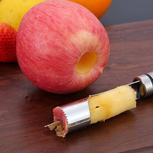 Creative Stainless Steel Fruit Core Seed Remover Hawthorn Pear Apple Gadgets Tools Corers Kitchen Jujube W7D9