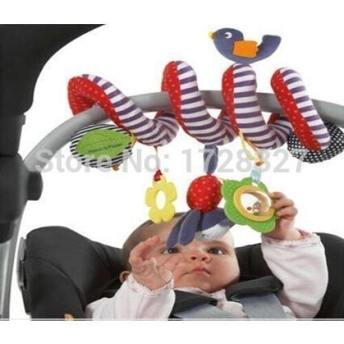 Mamas Pas Stroller Musical Multifunctional Car/bed/crib Hanging Bell Newborn Baby Educational Rattles Mobiles Toys for babies