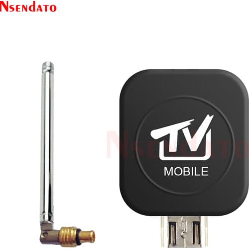 New Ultra Mini Micro USB DVB-T Tuner Receiver Digital Mobile Streamer ez TV Tuner Receiver Stick for Android 4.1 Above