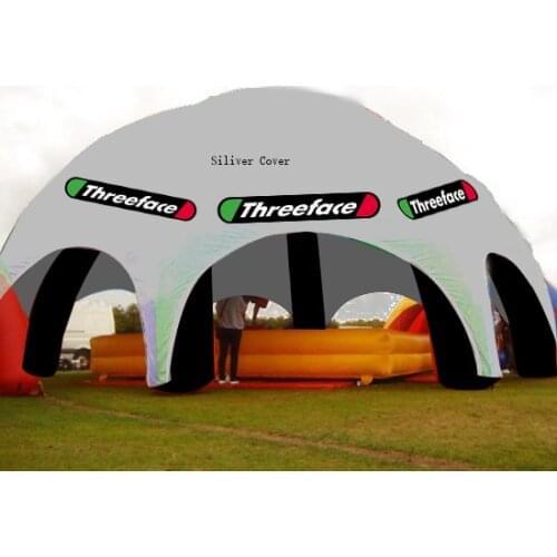 New design white igloo inflatable spider tent for Italy