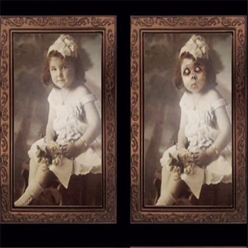 New Halloween 3D Ghost Photos Frame Halloween Decoration Spooky Bachelorette Party Delivers Crafts Delivers Horror Props
