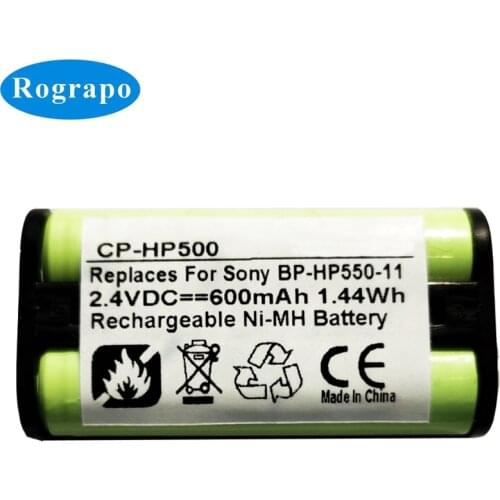 New Ni-MH 600mAh BP-HP550-11 Battery For Sony MDR-IF245RK RF4000 RF4000K RF810 RF810RK RF840 RF850 RF860 RF925 RF970 Acumulator
