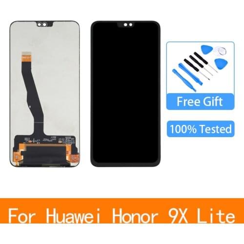 Original 6.5'' Display For Huawei Honor 9X Lite LCD JSN-LX1 JSN-L21 JSN-L22 JSN-L23 Touch Screen Digitizer Assembly Replacement