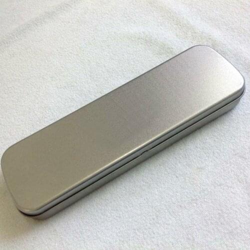 Simple 1pcs Metal Pencil Case For Kids School Supplies Stationery Boxes Pencil Storage Supplies Tool