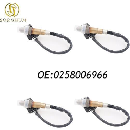 4PCS APS-07061F High quality O2 SENSOR LAMBDA OXYGEN SENSOR FOR Mazda 323 Chery B21 B23 BYD F0 Surui Tiggo 0258006966