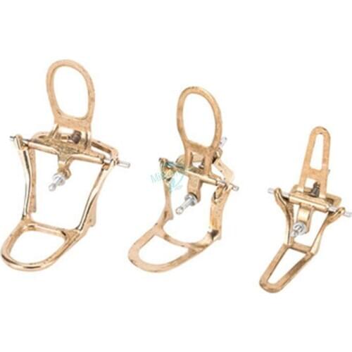 Dental Occluding Articulator Chrome Plated Full High Arch Adjustable L/M/S Size for Choose